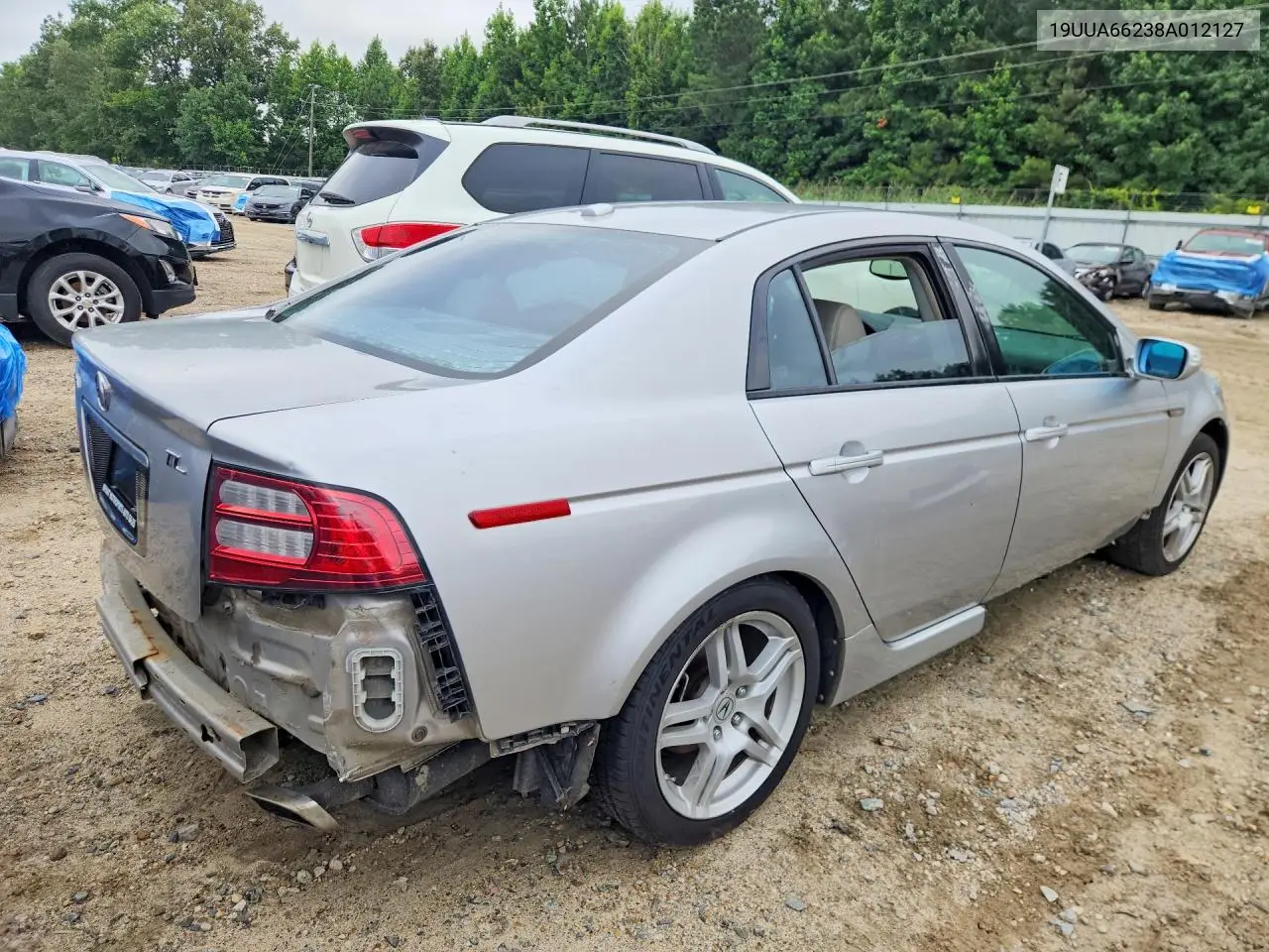 2008 Acura Tl VIN: 19UUA66238A012127 Lot: 59771466