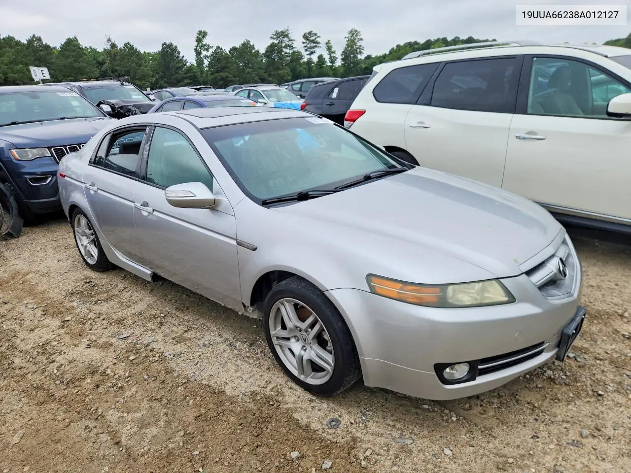 2008 Acura Tl VIN: 19UUA66238A012127 Lot: 59771466