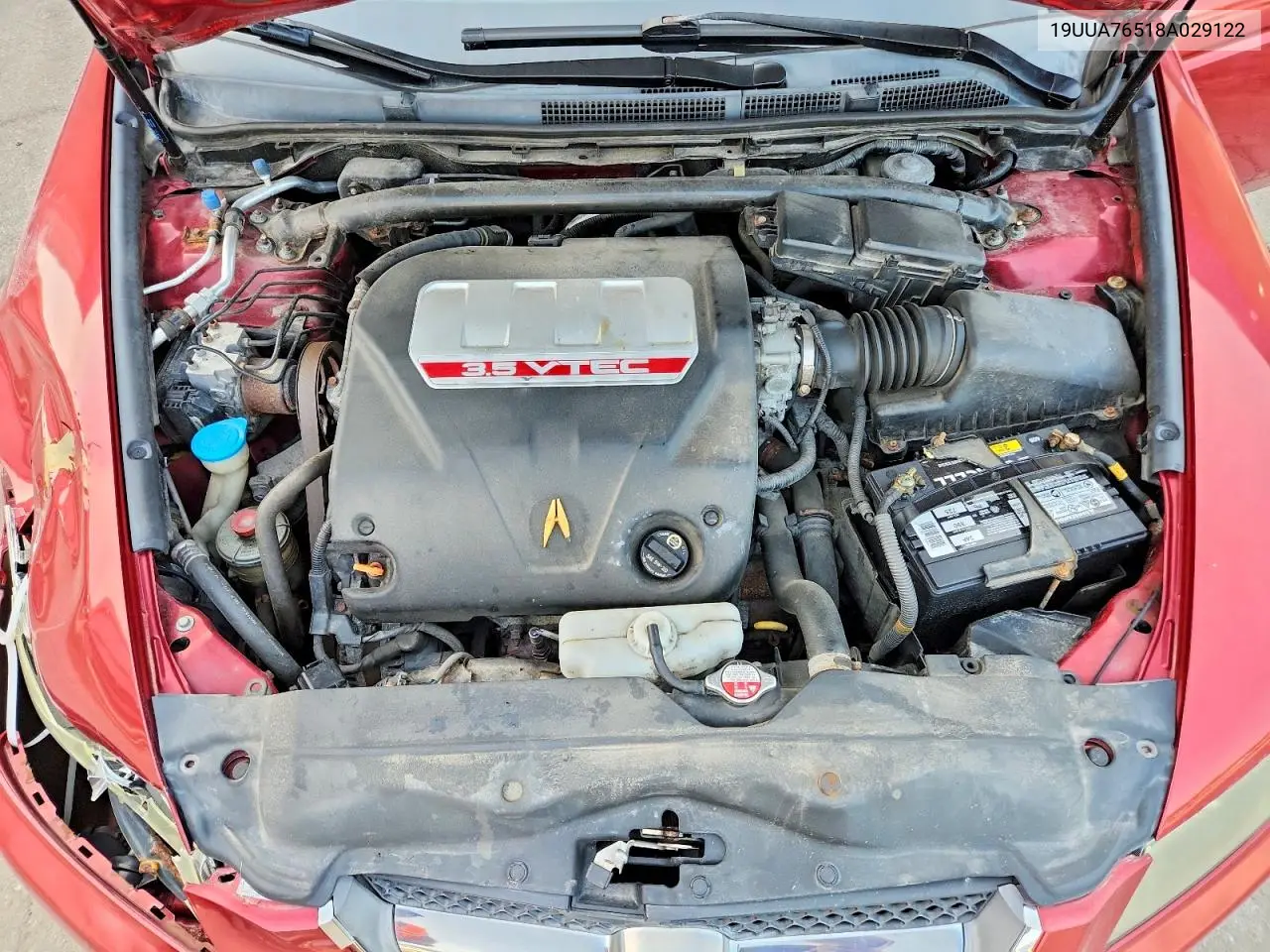 2008 Acura Tl Type S VIN: 19UUA76518A029122 Lot: 60670406