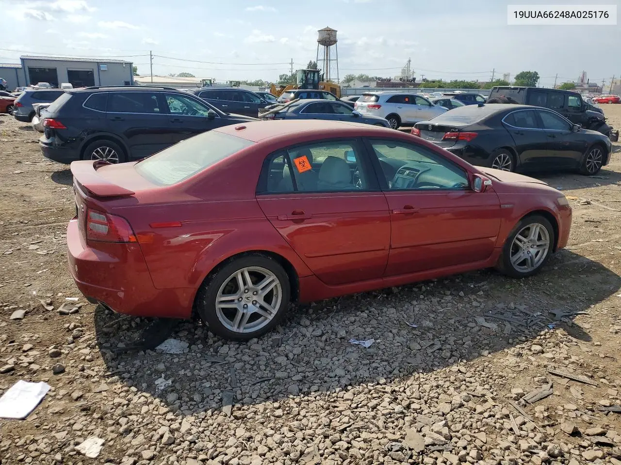 2008 Acura Tl VIN: 19UUA66248A025176 Lot: 60801756