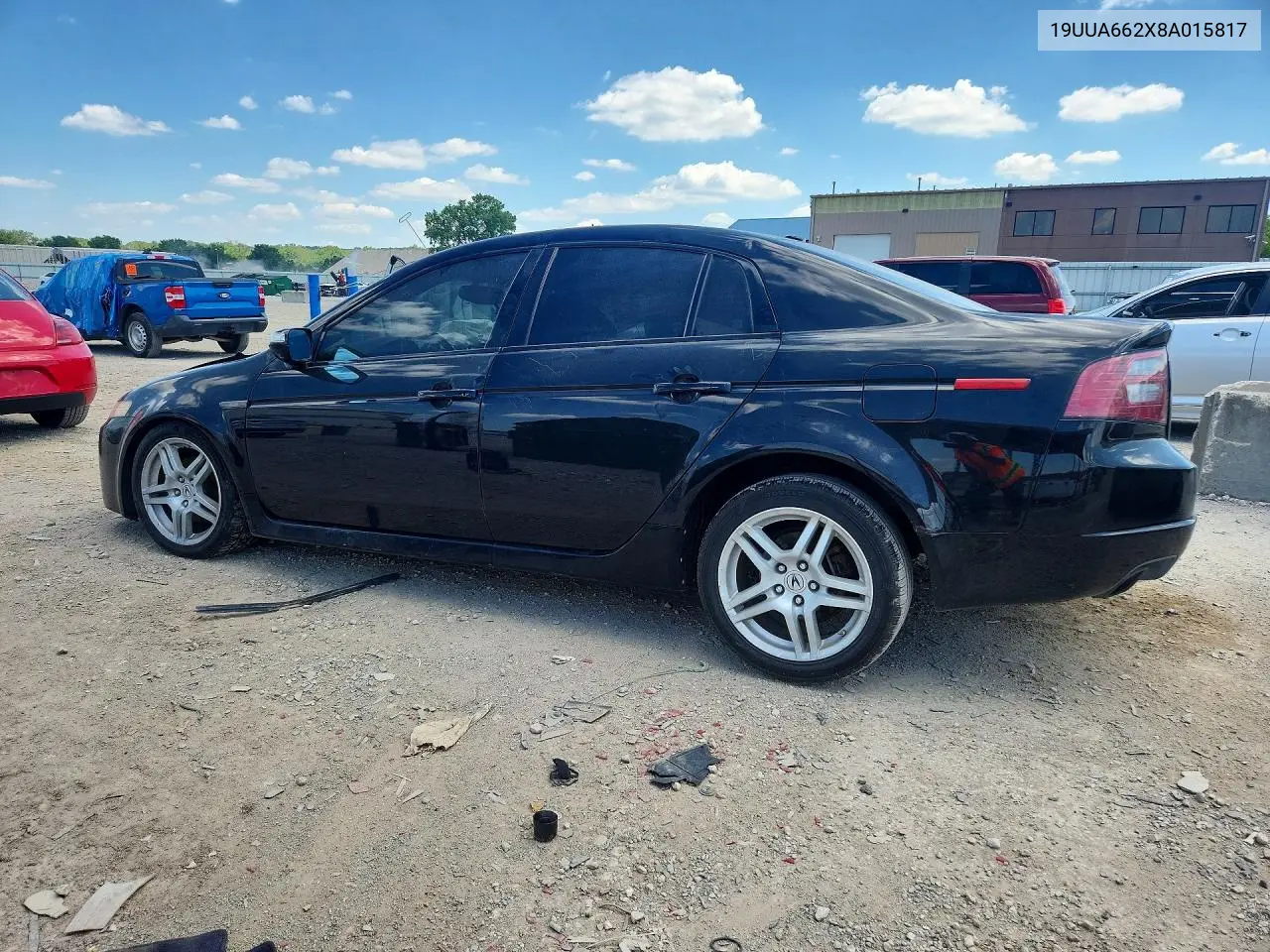 2008 Acura Tl VIN: 19UUA662X8A015817 Lot: 60876686