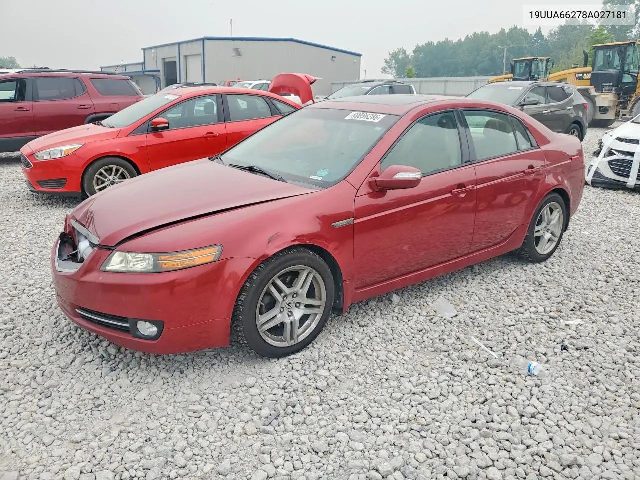 2008 Acura Tl VIN: 19UUA66278A027181 Lot: 60896286