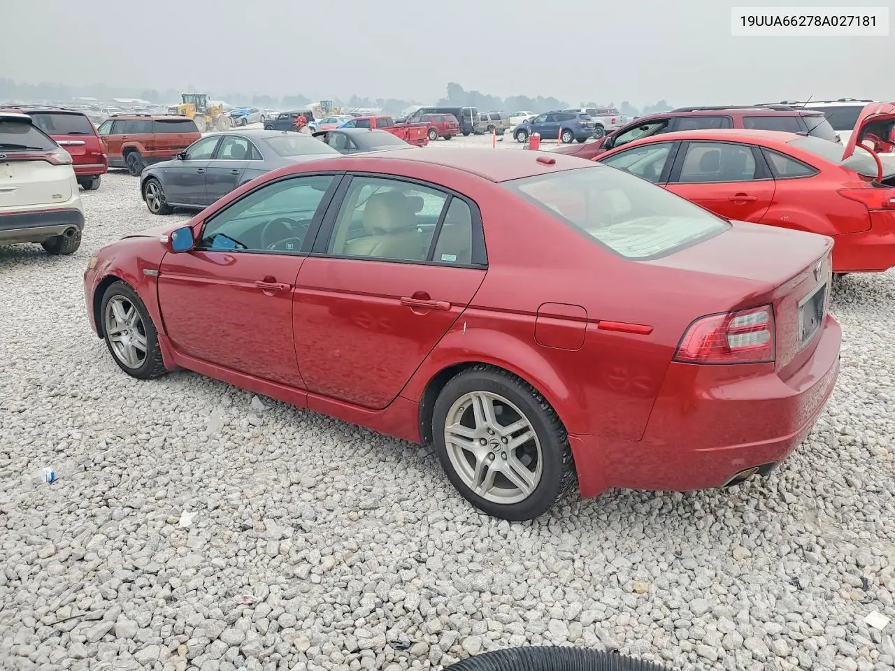 2008 Acura Tl VIN: 19UUA66278A027181 Lot: 60896286