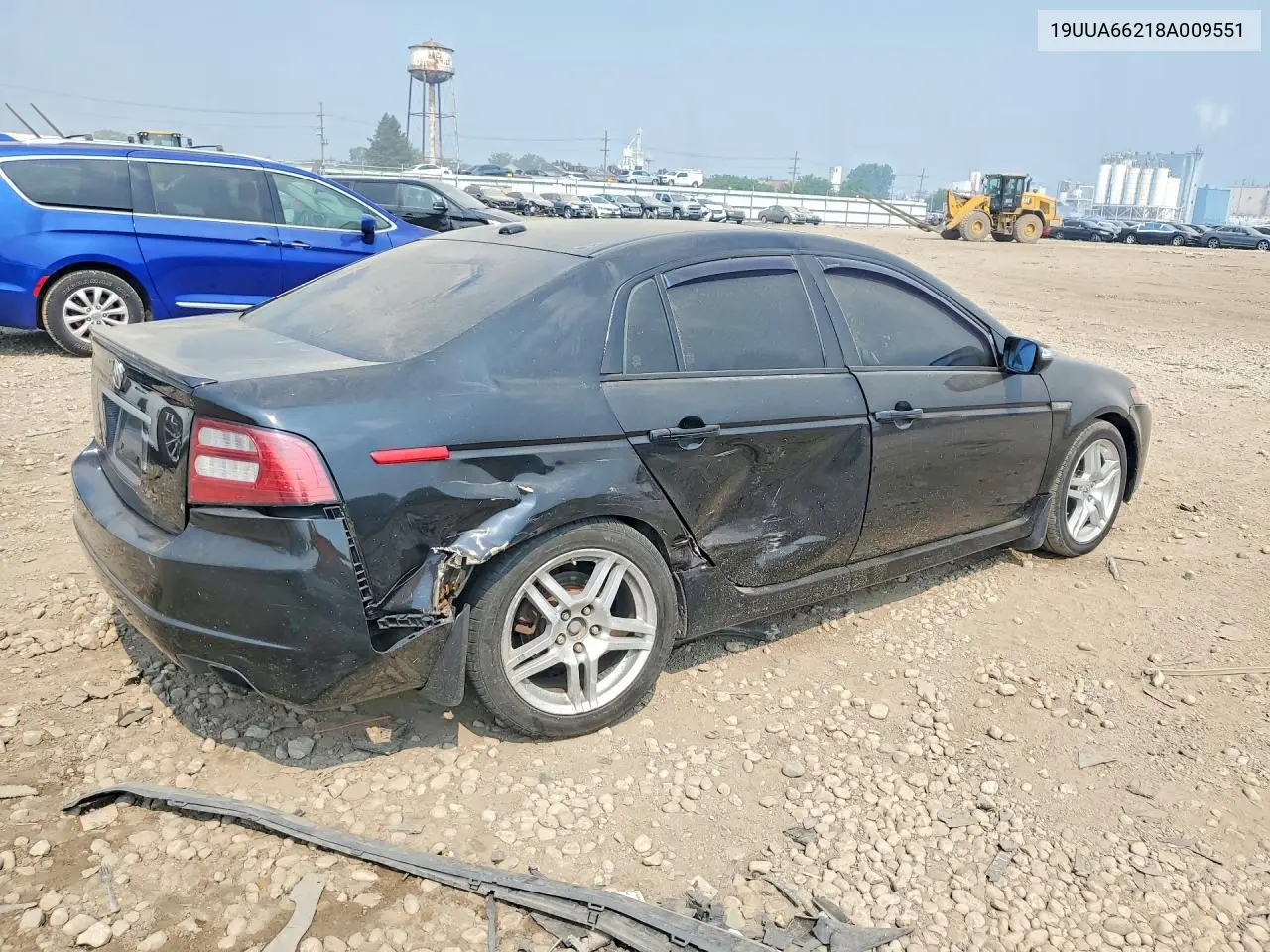 2008 Acura Tl VIN: 19UUA66218A009551 Lot: 61111566