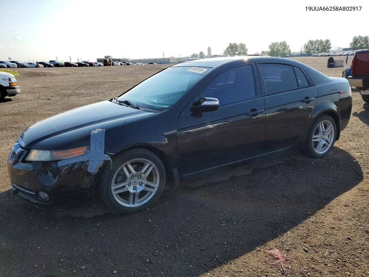 2008 Acura Tl VIN: 19UUA66258A802917 Lot: 61487616