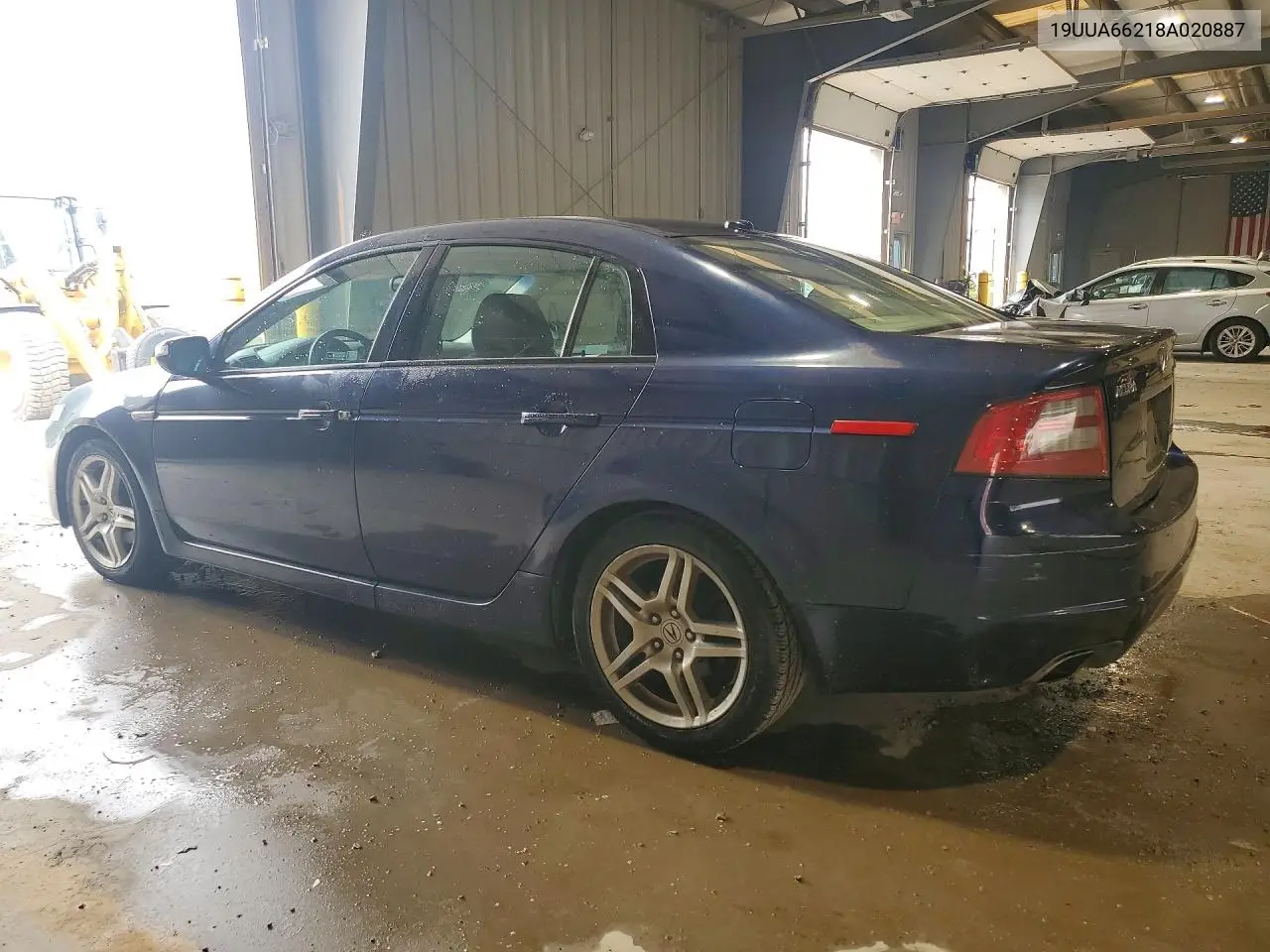 2008 Acura Tl VIN: 19UUA66218A020887 Lot: 61597816