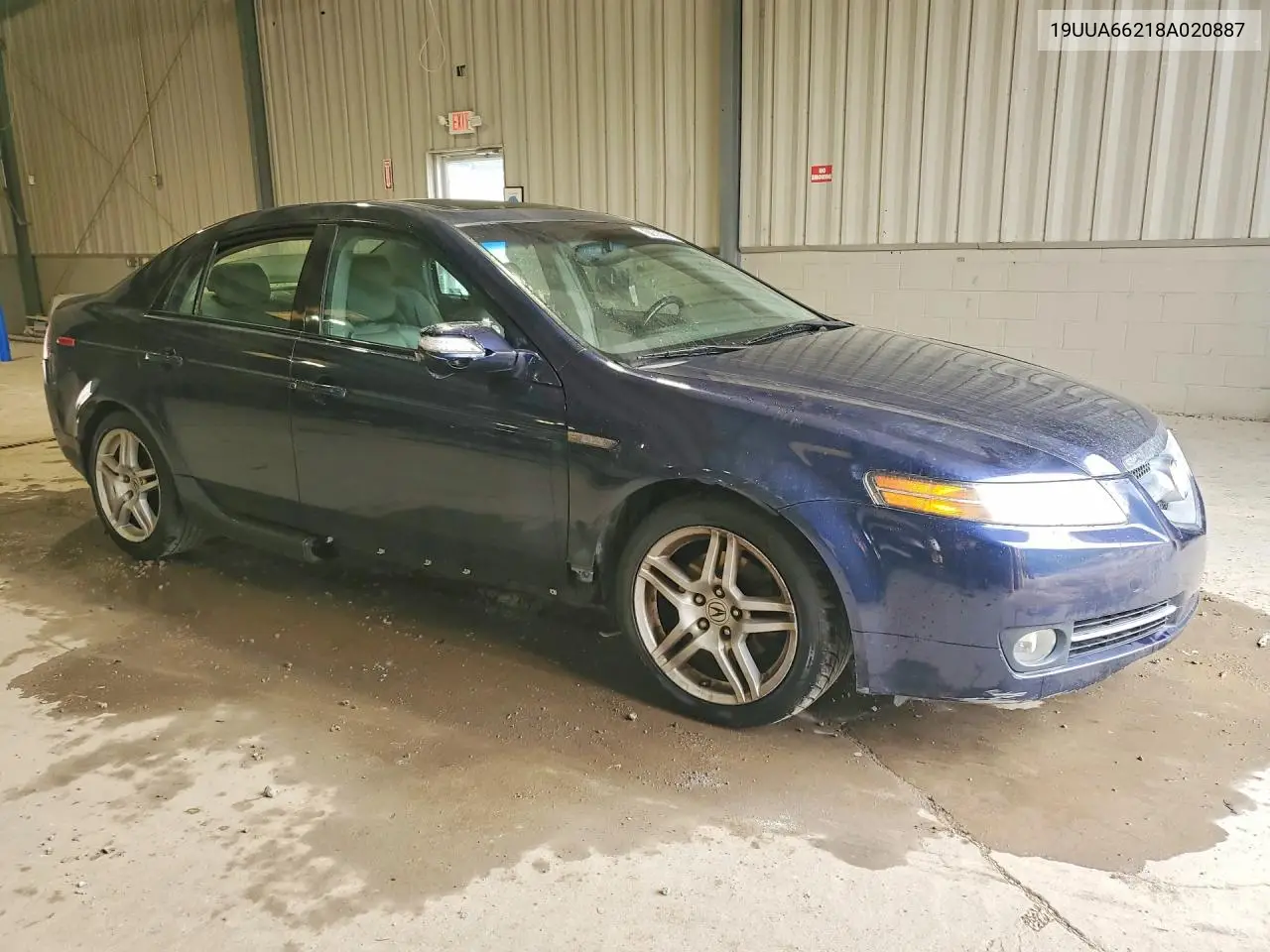 2008 Acura Tl VIN: 19UUA66218A020887 Lot: 61597816