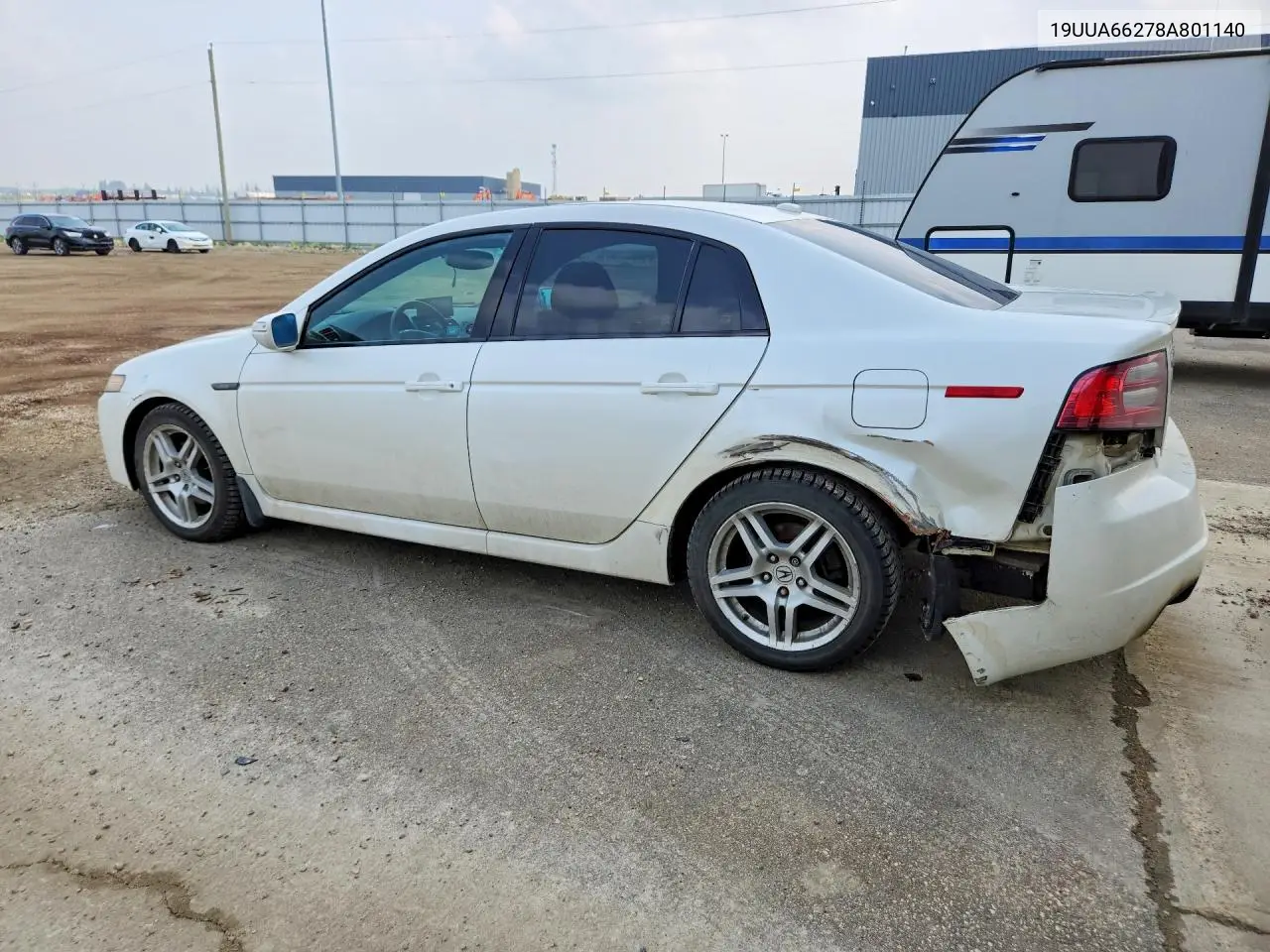 2008 Acura Tl VIN: 19UUA66278A801140 Lot: 61776146