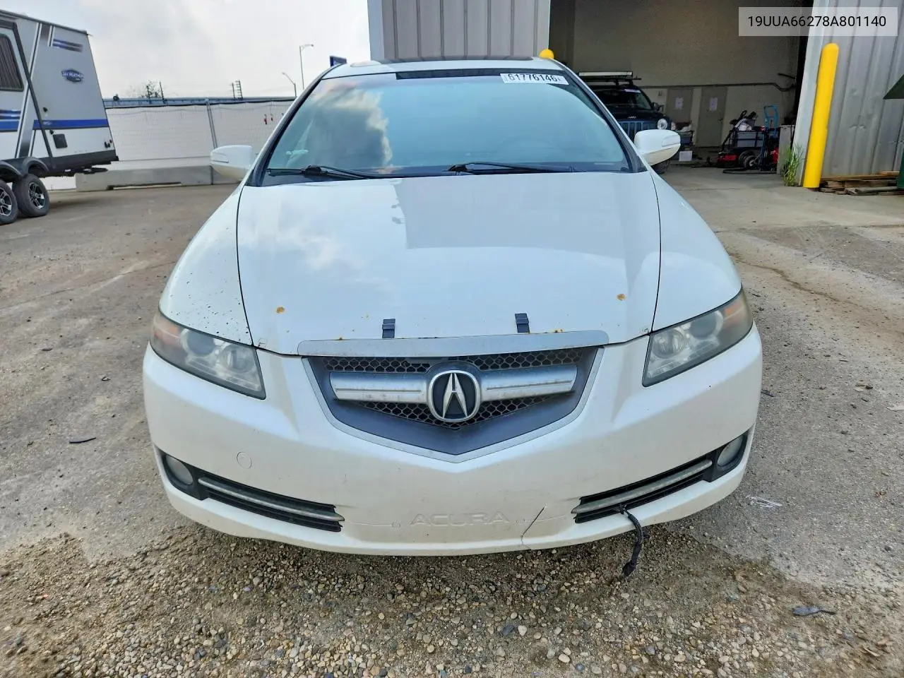2008 Acura Tl VIN: 19UUA66278A801140 Lot: 61776146