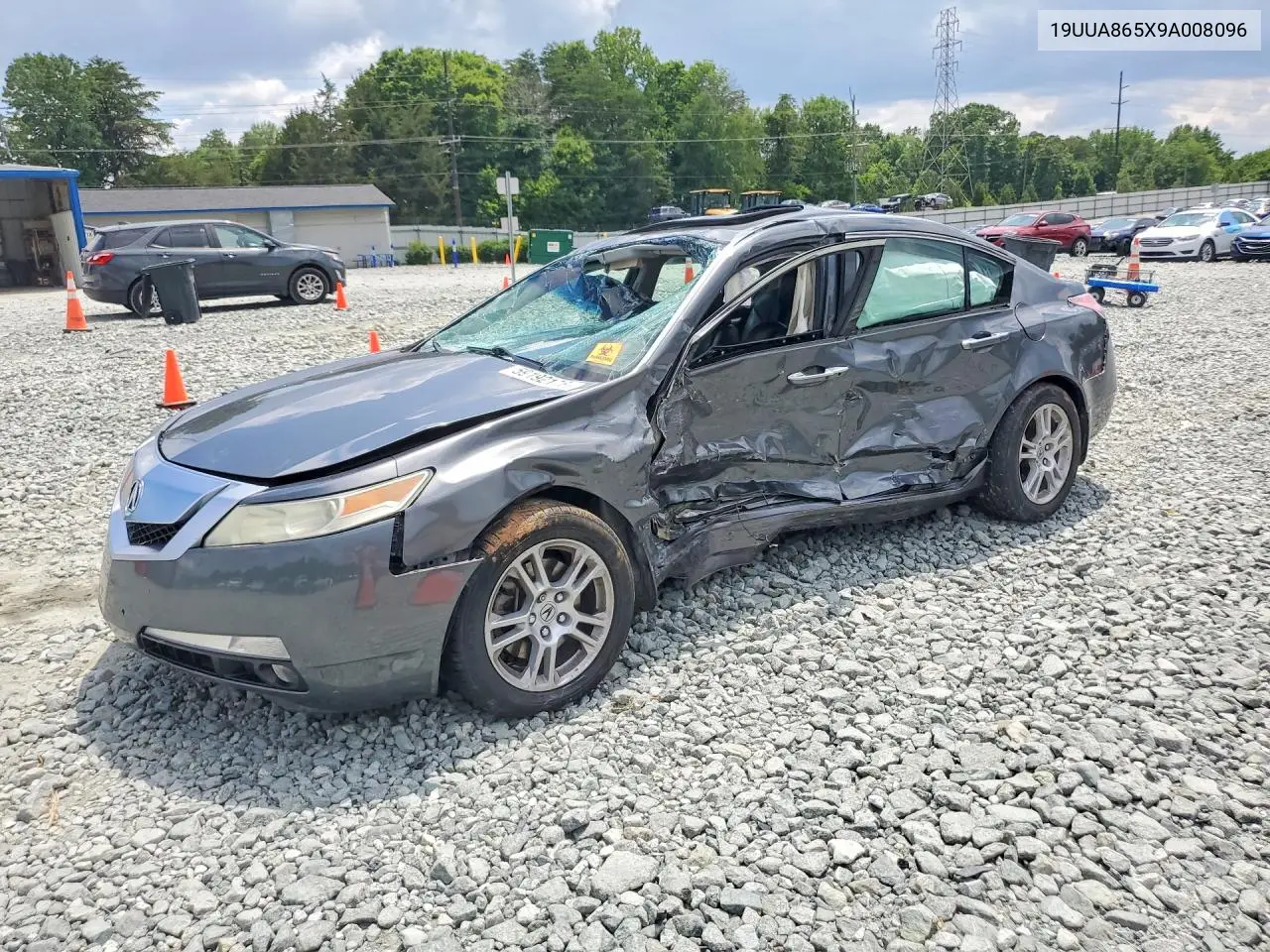 2009 Acura Tl VIN: 19UUA865X9A008096 Lot: 59192176