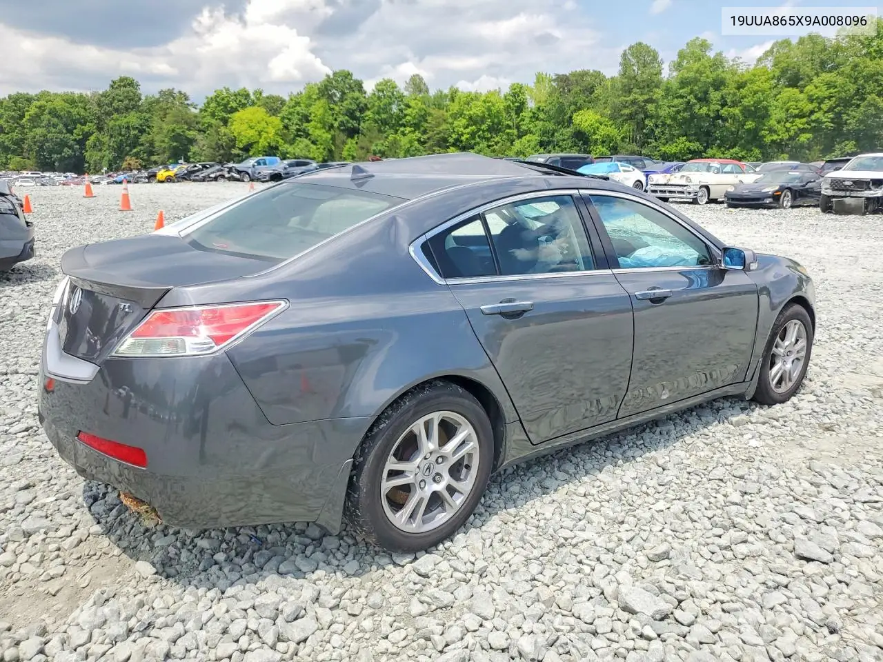2009 Acura Tl VIN: 19UUA865X9A008096 Lot: 59192176