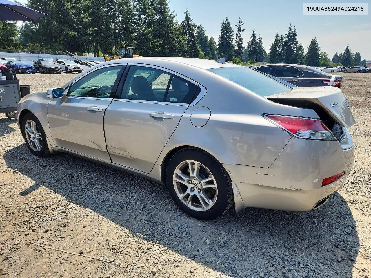 2009 Acura Tl VIN: 19UUA86249A024218 Lot: 60528446