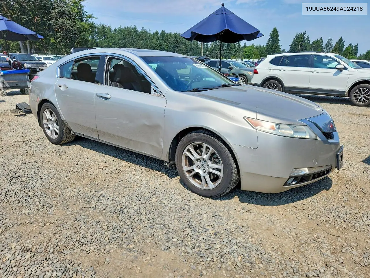 2009 Acura Tl VIN: 19UUA86249A024218 Lot: 60528446