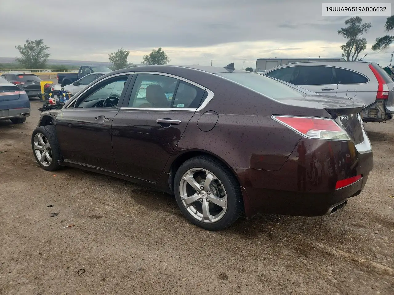2009 Acura Tl VIN: 19UUA96519A006632 Lot: 61598576