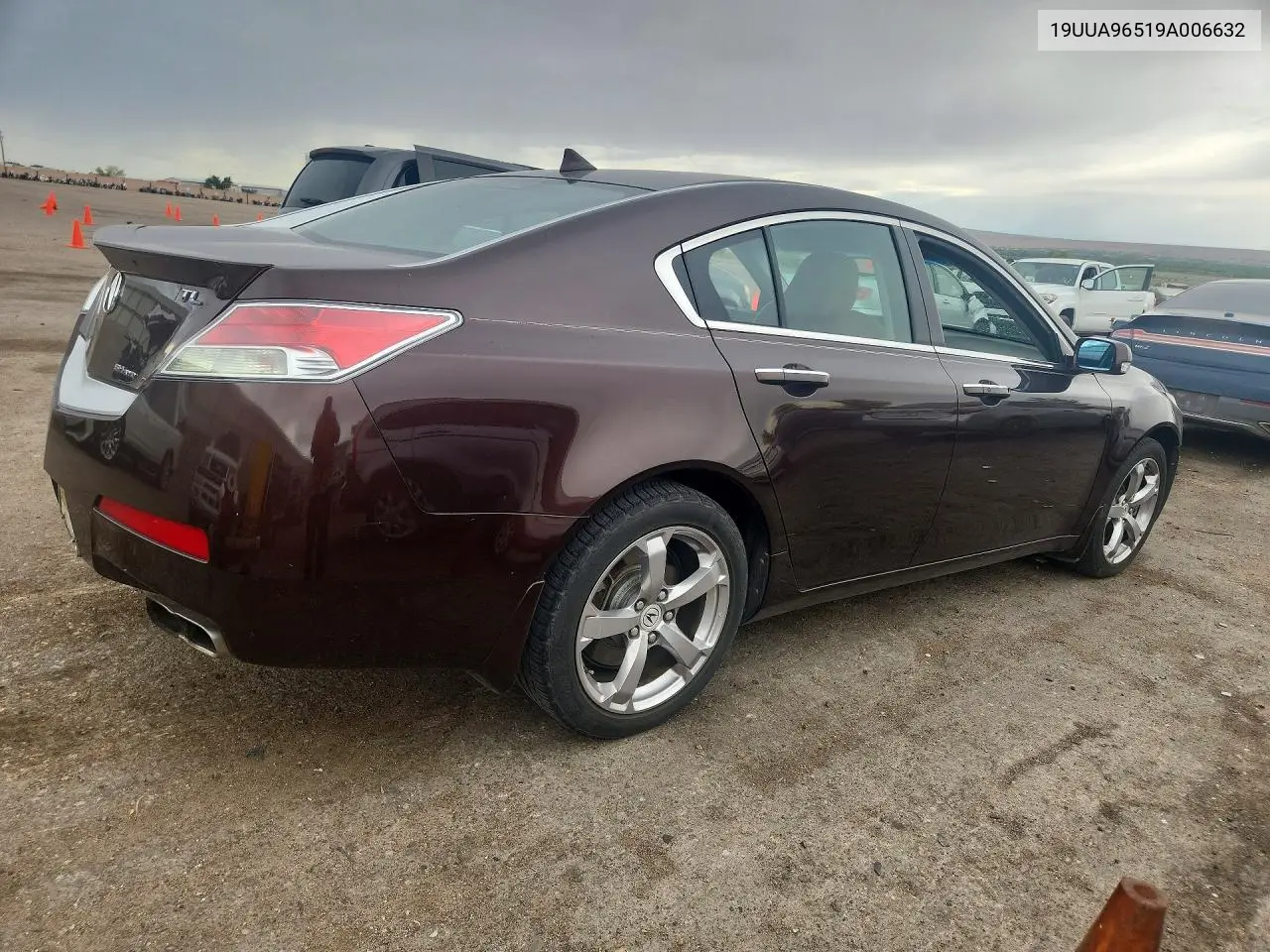 2009 Acura Tl VIN: 19UUA96519A006632 Lot: 61598576