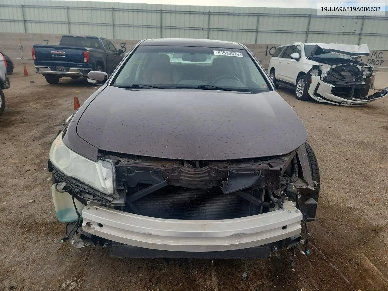 2009 Acura Tl VIN: 19UUA96519A006632 Lot: 61598576
