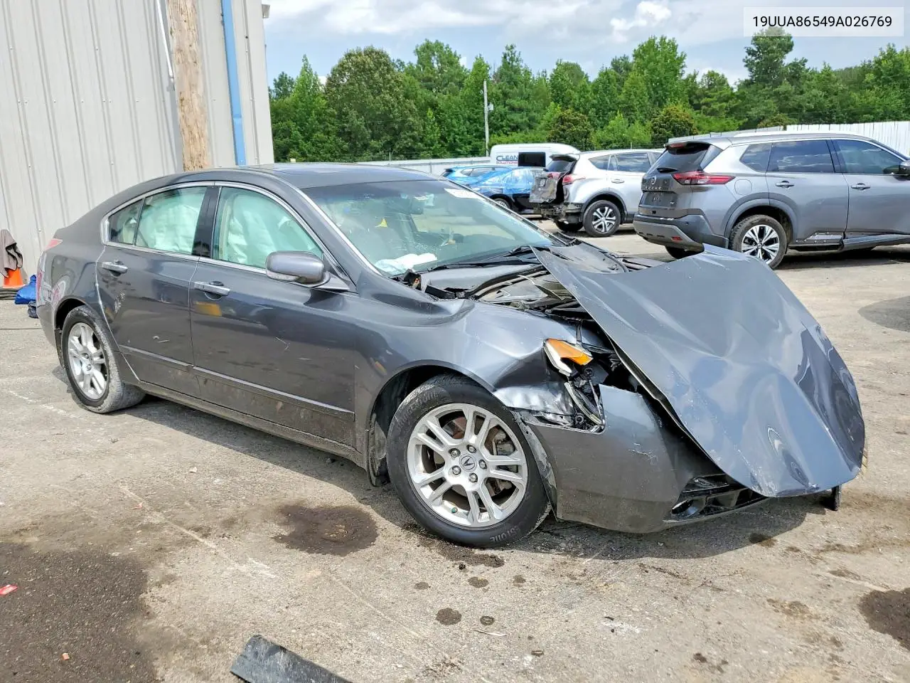 2009 Acura Tl VIN: 19UUA86549A026769 Lot: 61908986