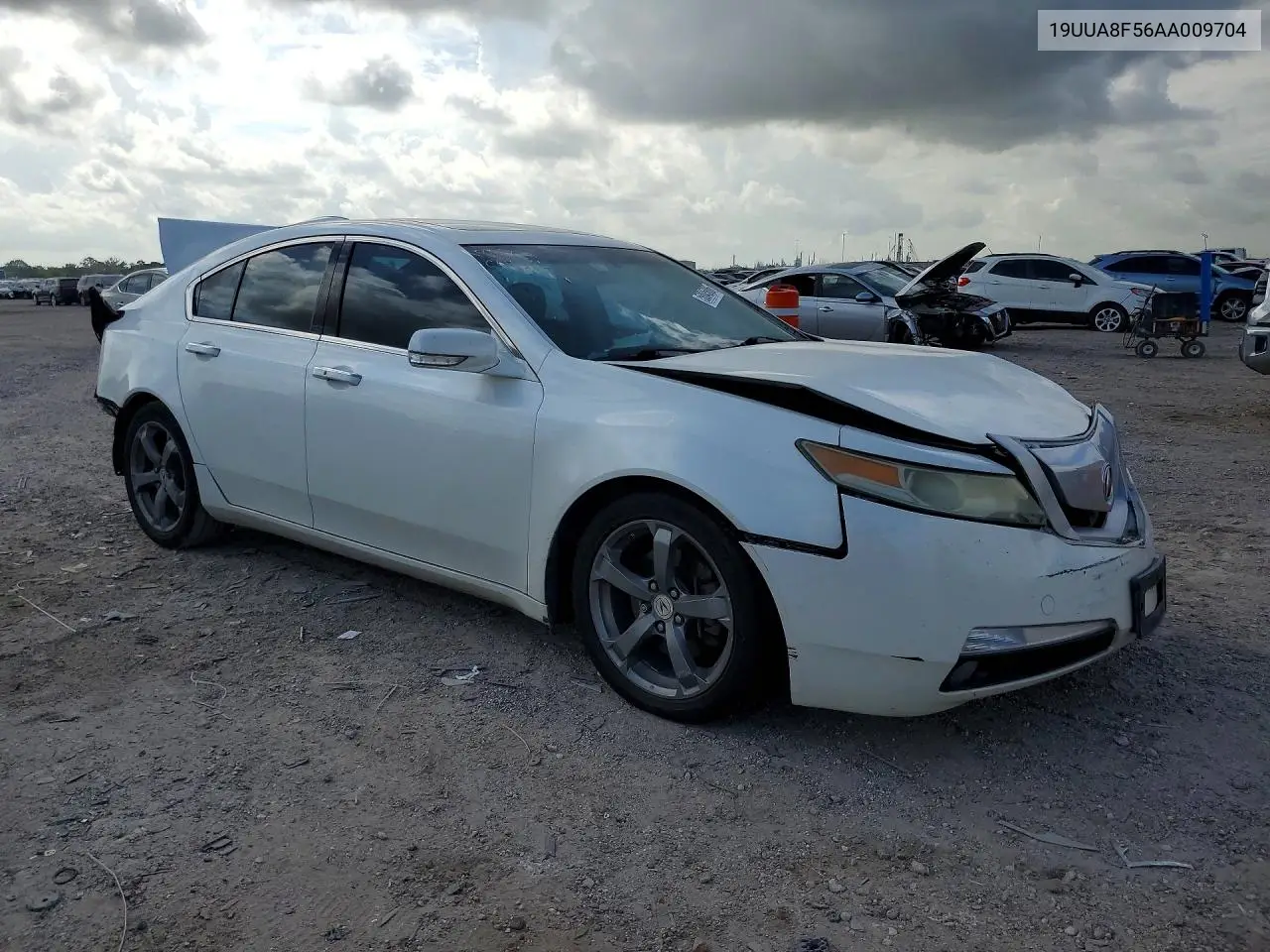 2010 Acura Tl VIN: 19UUA8F56AA009704 Lot: 58845806