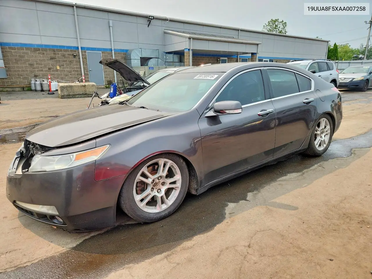 2010 Acura Tl VIN: 19UUA8F5XAA007258 Lot: 59738916