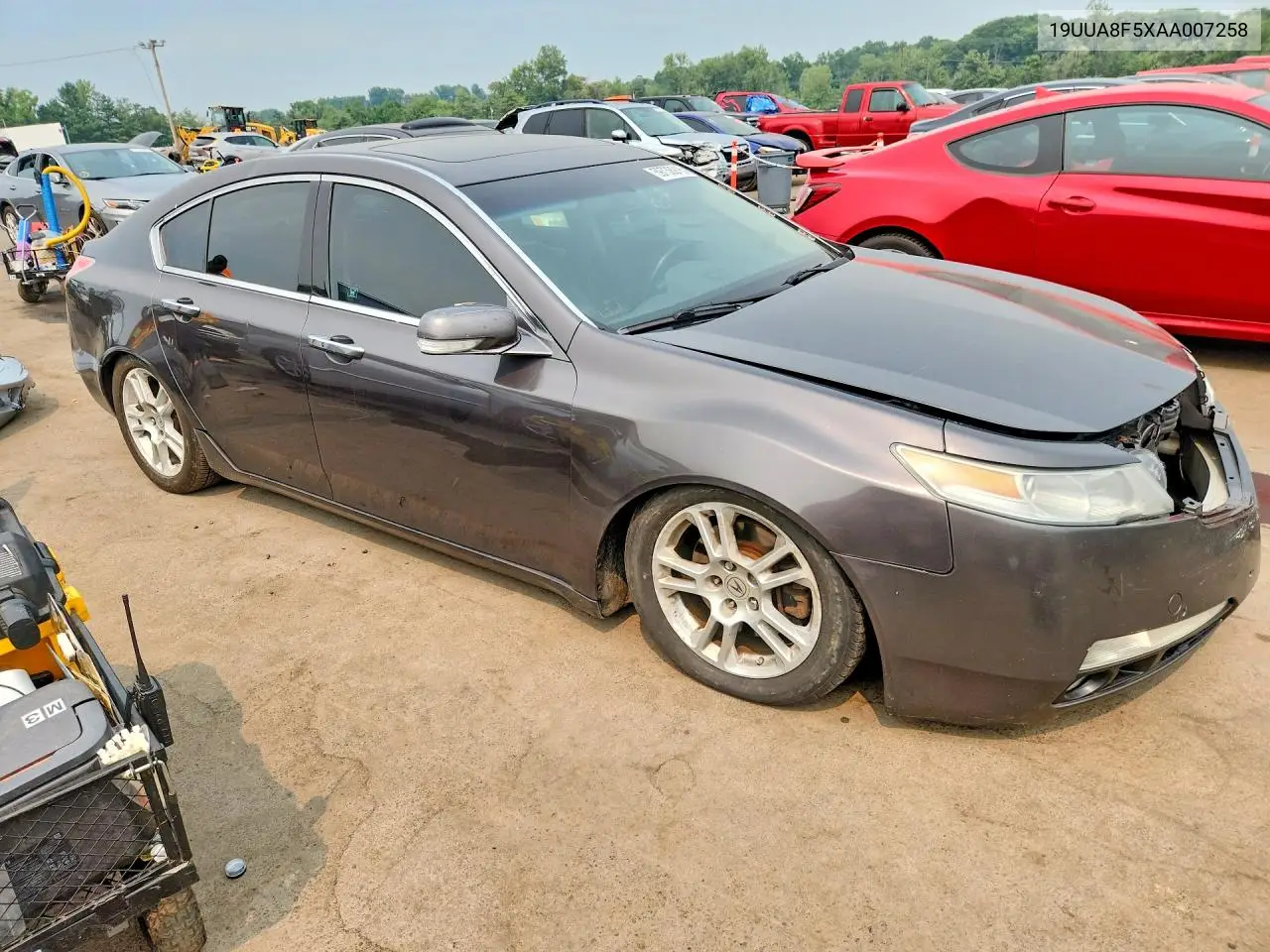 2010 Acura Tl VIN: 19UUA8F5XAA007258 Lot: 59738916