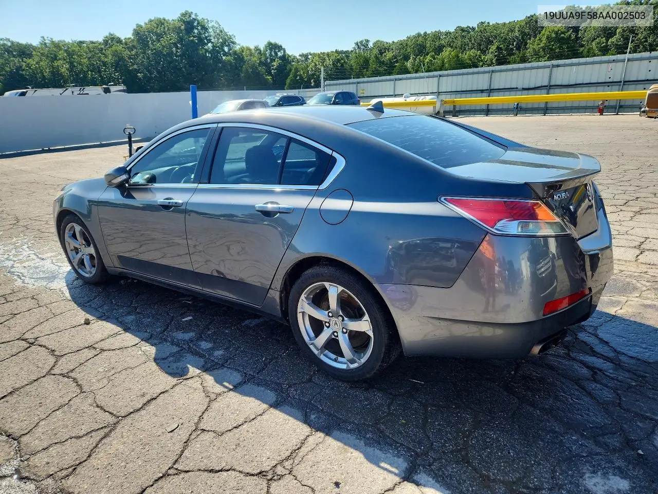 2010 Acura Tl VIN: 19UUA9F58AA002503 Lot: 59845266