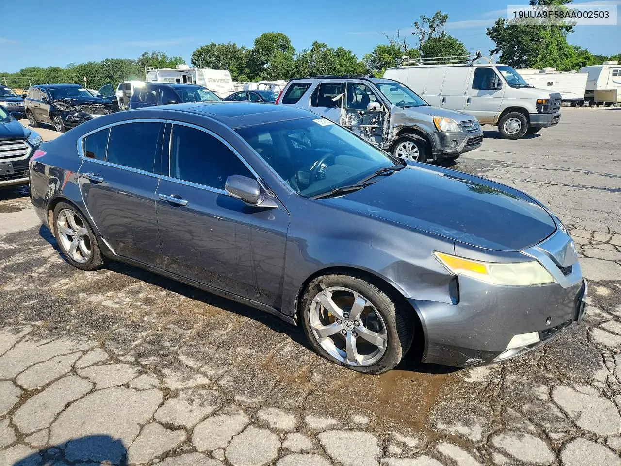 2010 Acura Tl VIN: 19UUA9F58AA002503 Lot: 59845266