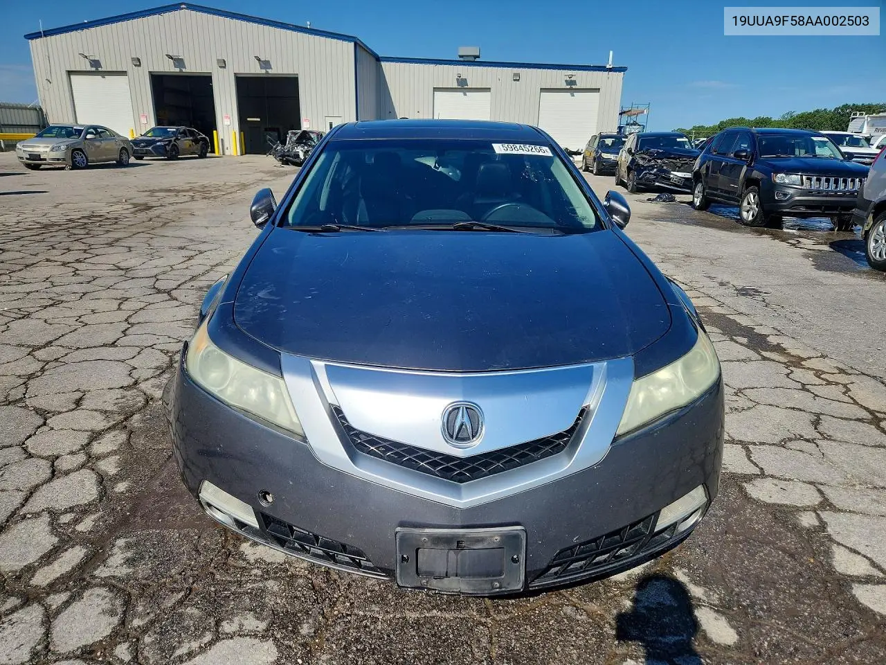 2010 Acura Tl VIN: 19UUA9F58AA002503 Lot: 59845266