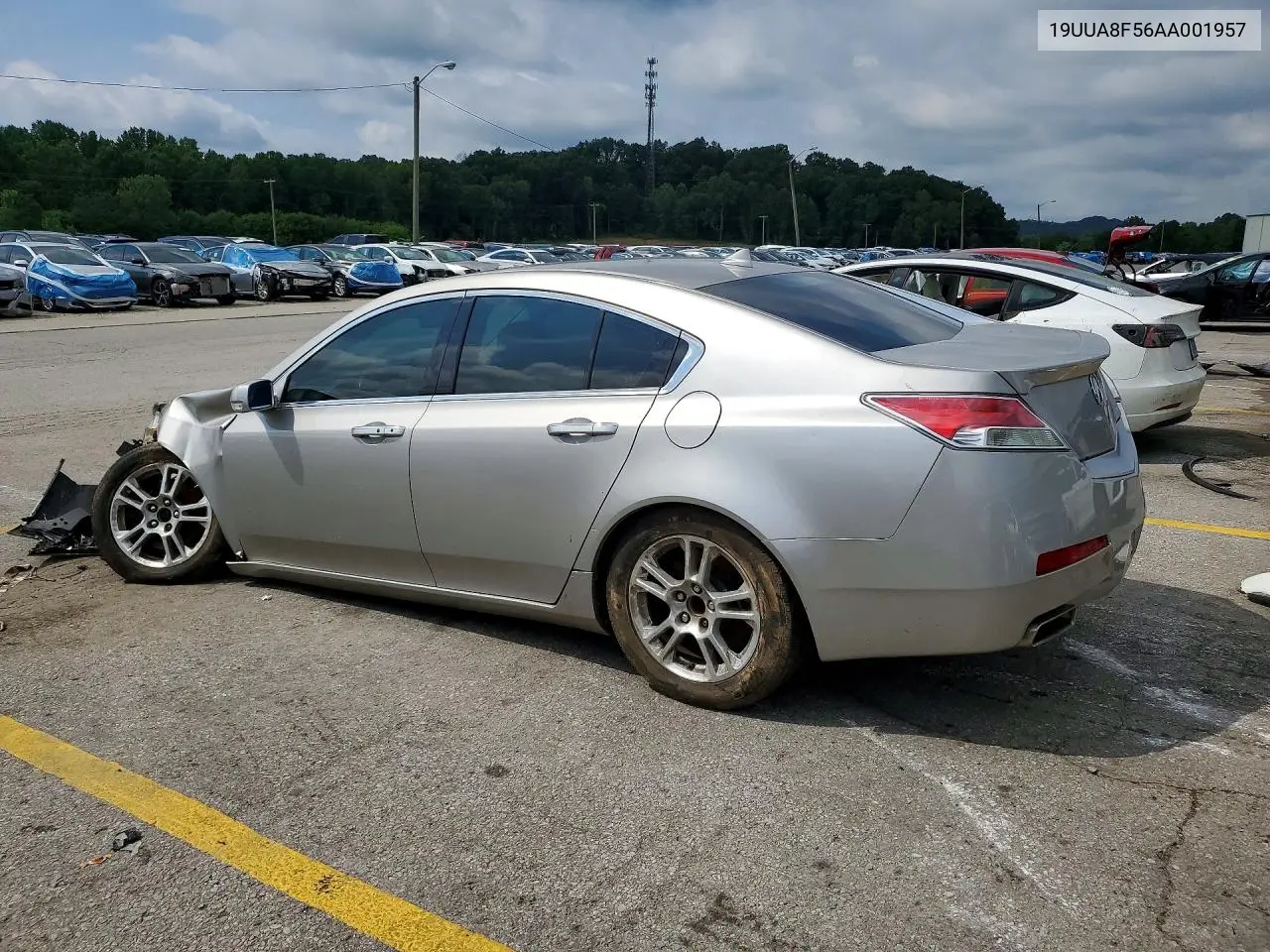 2010 Acura Tl VIN: 19UUA8F56AA001957 Lot: 60152346