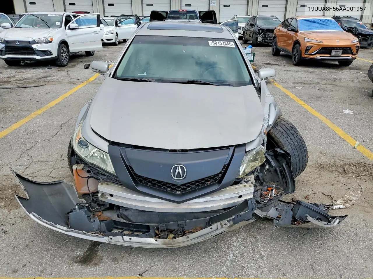 2010 Acura Tl VIN: 19UUA8F56AA001957 Lot: 60152346