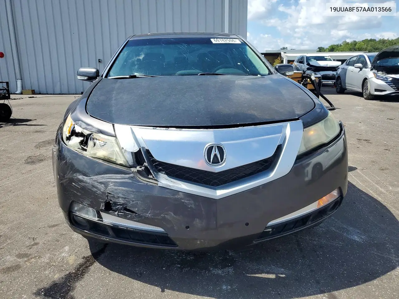 2010 Acura Tl VIN: 19UUA8F57AA013566 Lot: 60182906