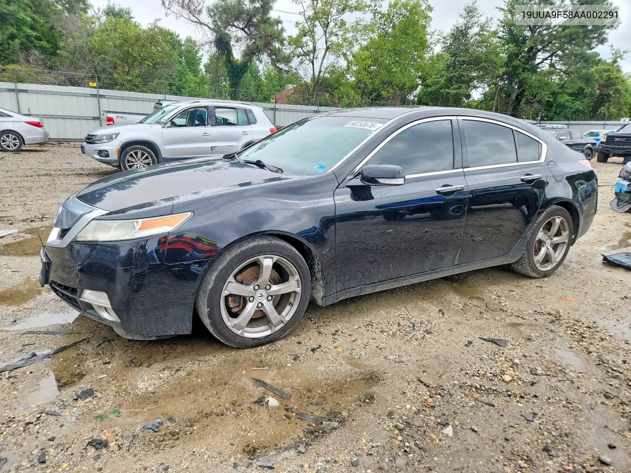 2010 Acura Tl VIN: 19UUA9F58AA002291 Lot: 60253676