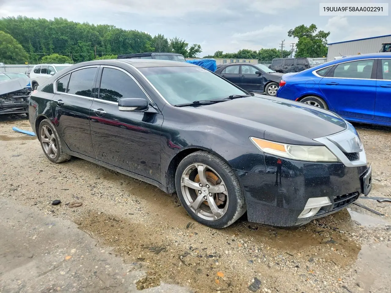 2010 Acura Tl VIN: 19UUA9F58AA002291 Lot: 60253676