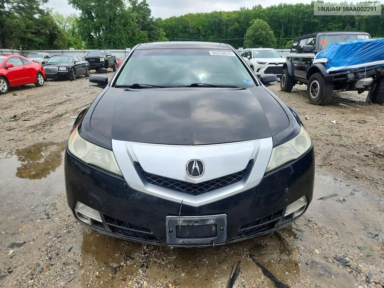 2010 Acura Tl VIN: 19UUA9F58AA002291 Lot: 60253676