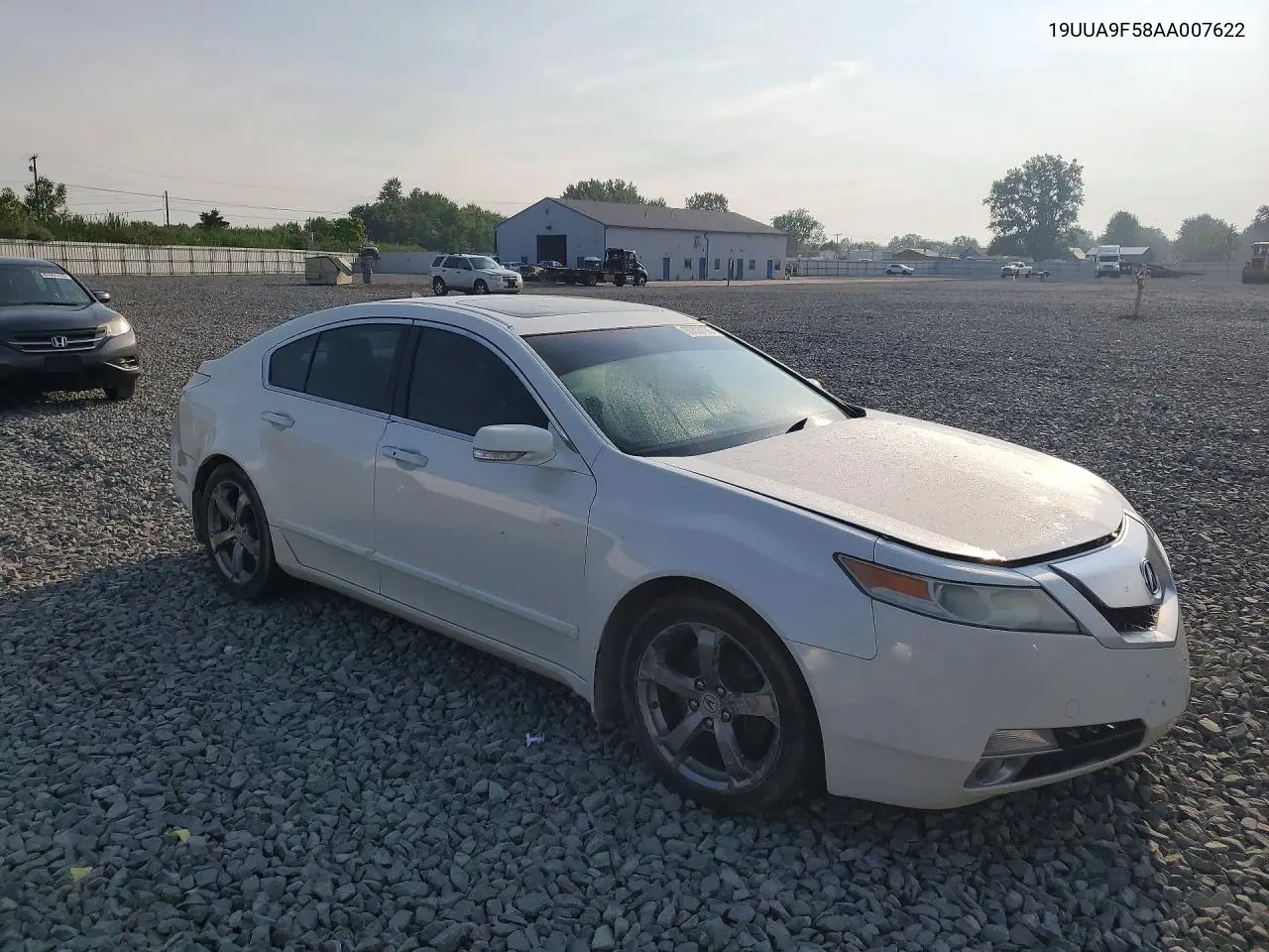 2010 Acura Tl VIN: 19UUA9F58AA007622 Lot: 60801186
