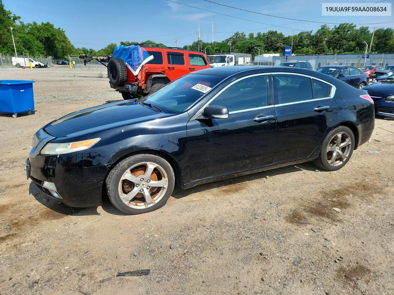 2010 Acura Tl VIN: 19UUA9F59AA008634 Lot: 61228826
