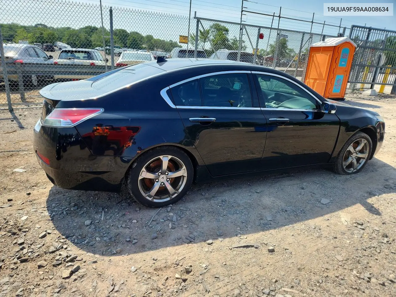 2010 Acura Tl VIN: 19UUA9F59AA008634 Lot: 61228826