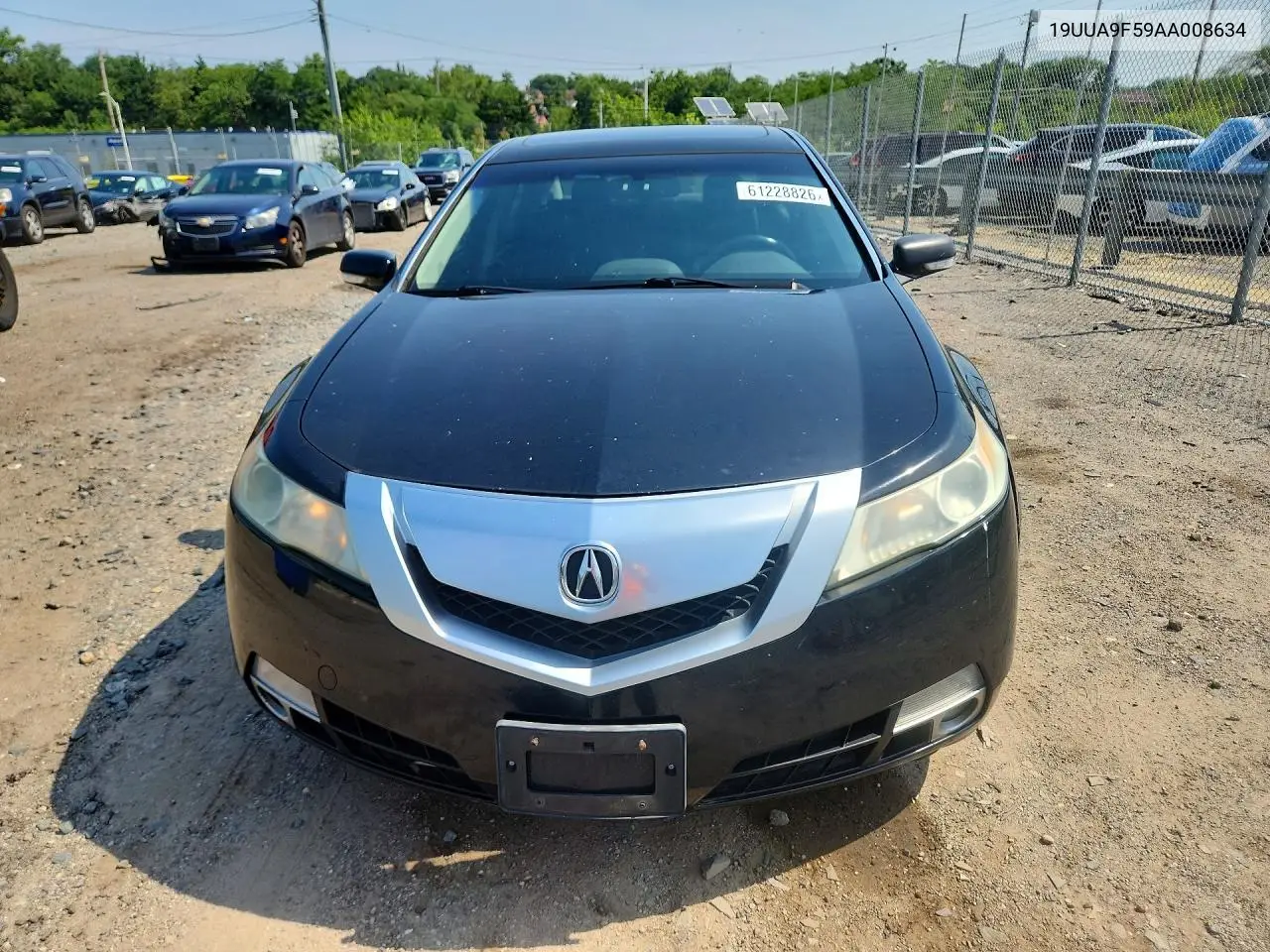 2010 Acura Tl VIN: 19UUA9F59AA008634 Lot: 61228826