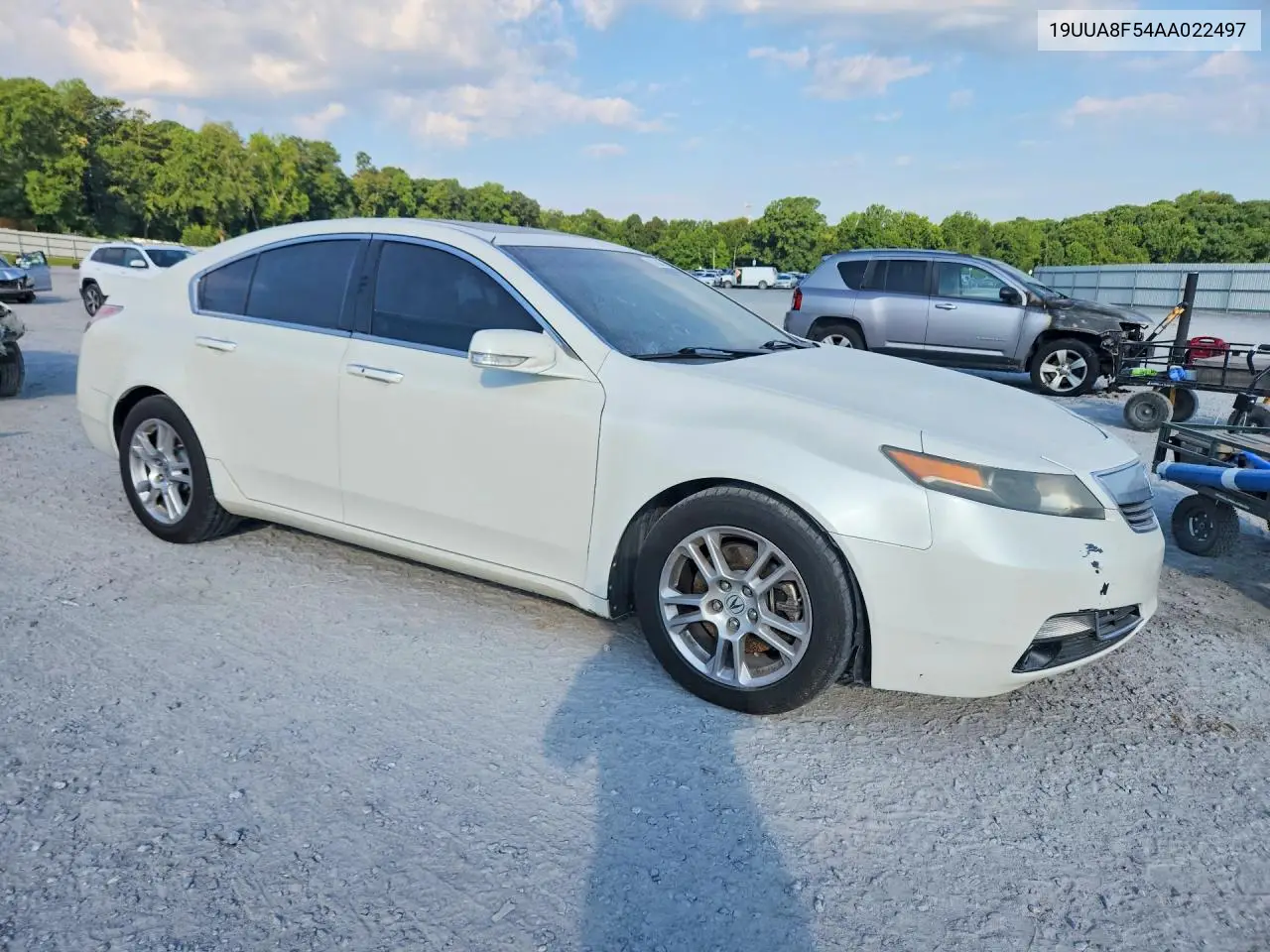 2010 Acura Tl VIN: 19UUA8F54AA022497 Lot: 61545286