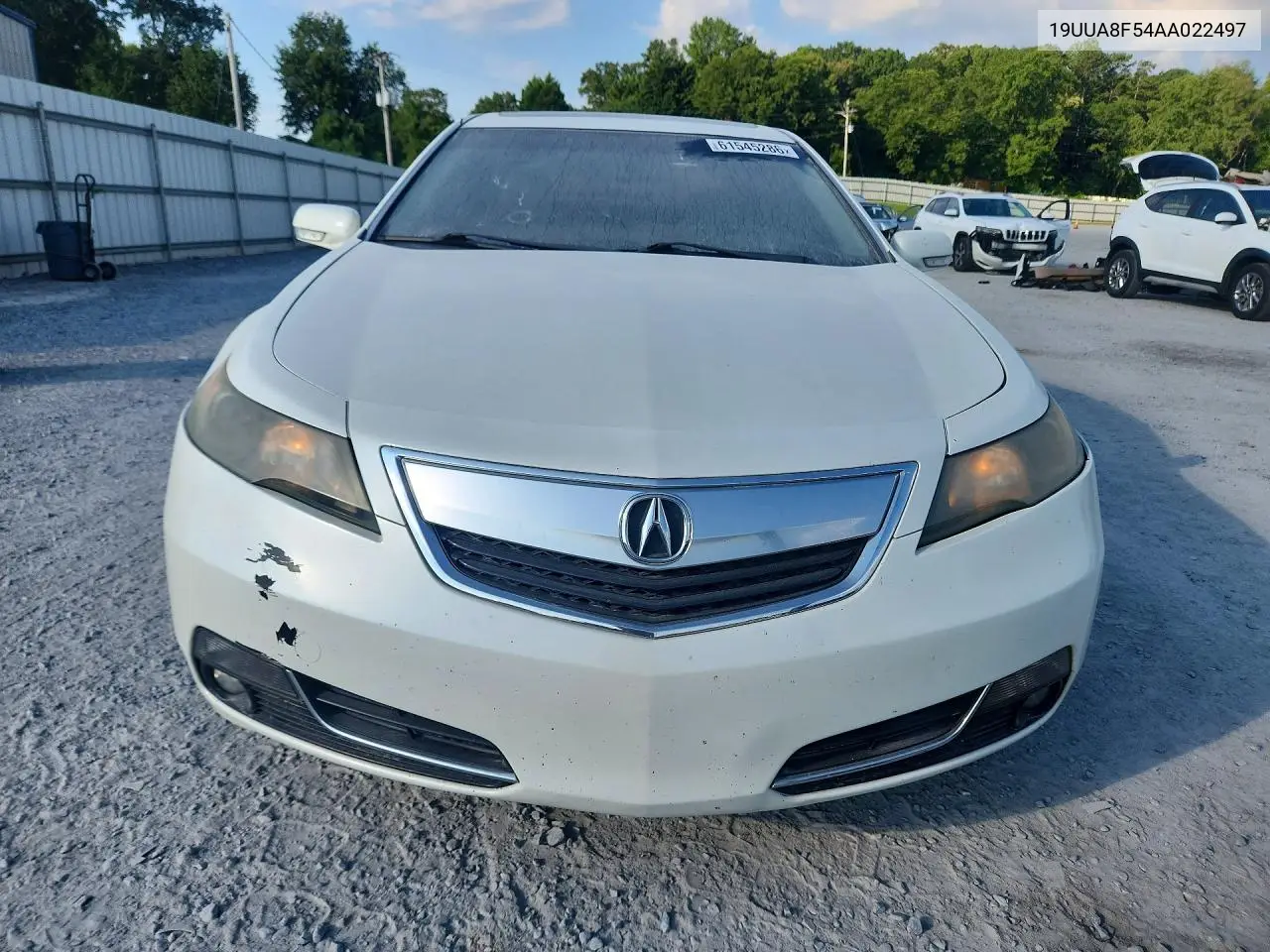 2010 Acura Tl VIN: 19UUA8F54AA022497 Lot: 61545286