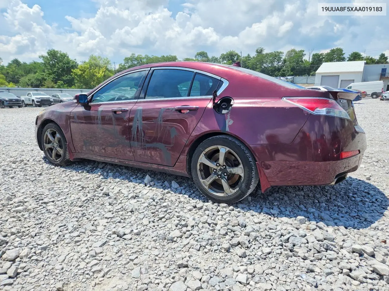 2010 Acura Tl VIN: 19UUA8F5XAA019183 Lot: 61617336
