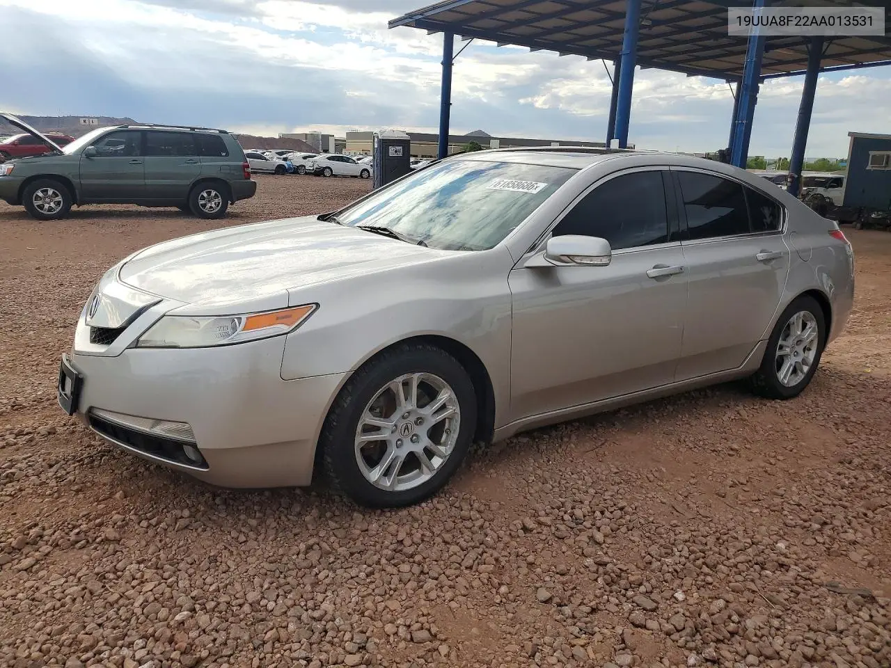 2010 Acura Tl VIN: 19UUA8F22AA013531 Lot: 61858686