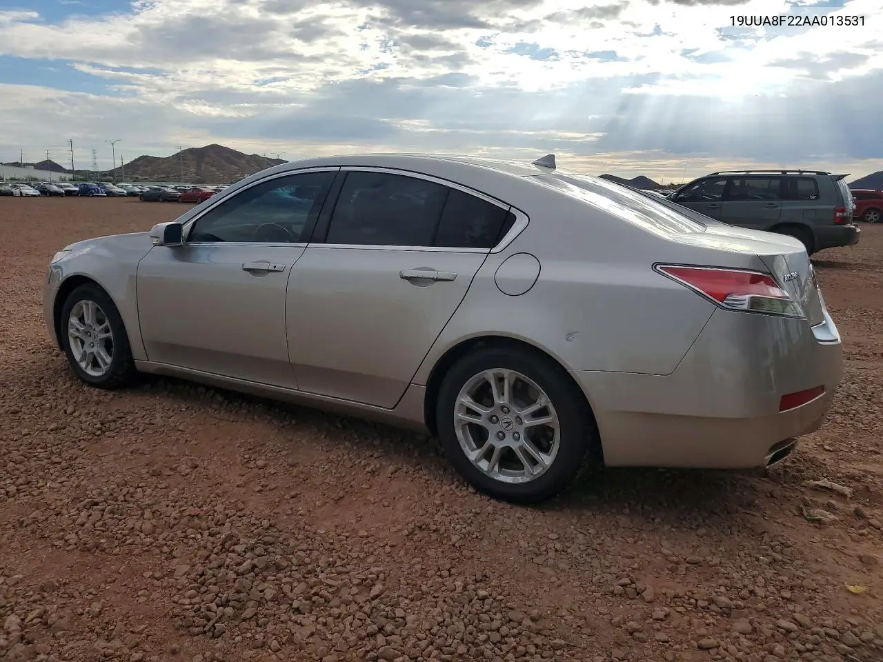 2010 Acura Tl VIN: 19UUA8F22AA013531 Lot: 61858686