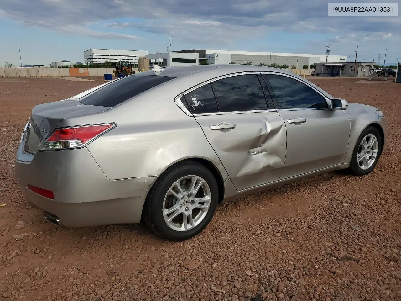 2010 Acura Tl VIN: 19UUA8F22AA013531 Lot: 61858686