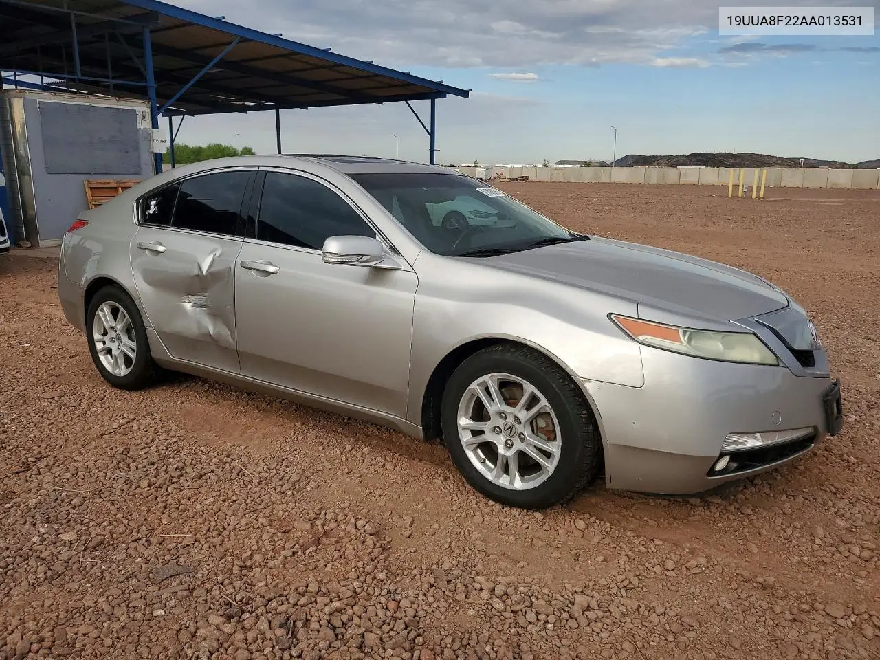 2010 Acura Tl VIN: 19UUA8F22AA013531 Lot: 61858686