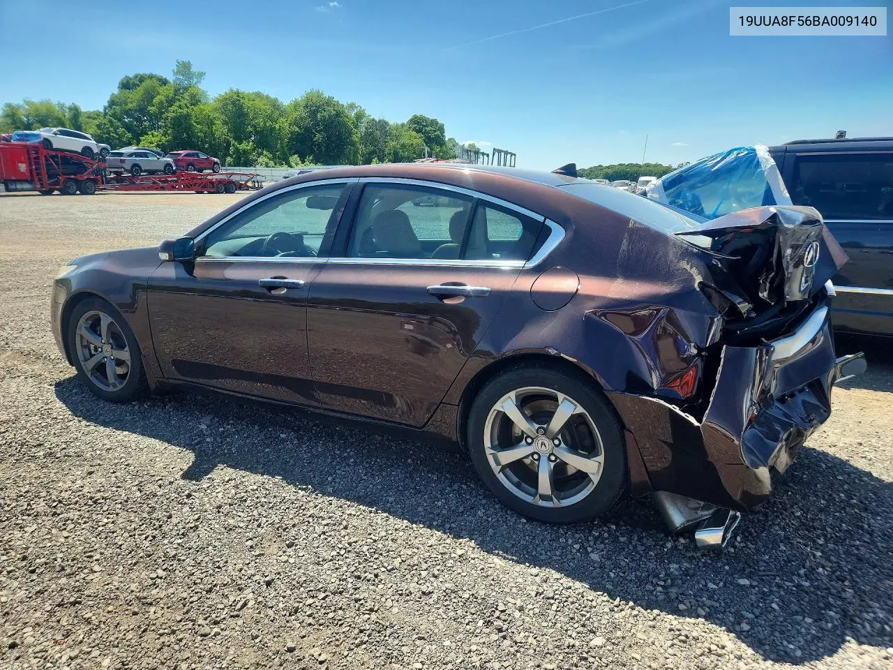 2011 Acura Tl VIN: 19UUA8F56BA009140 Lot: 56287346