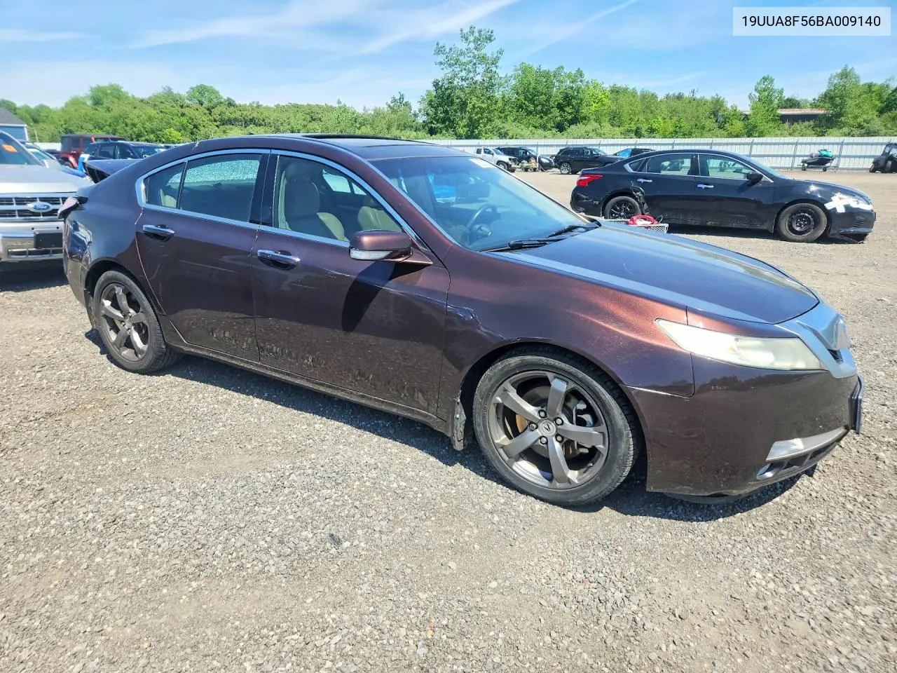 2011 Acura Tl VIN: 19UUA8F56BA009140 Lot: 56287346