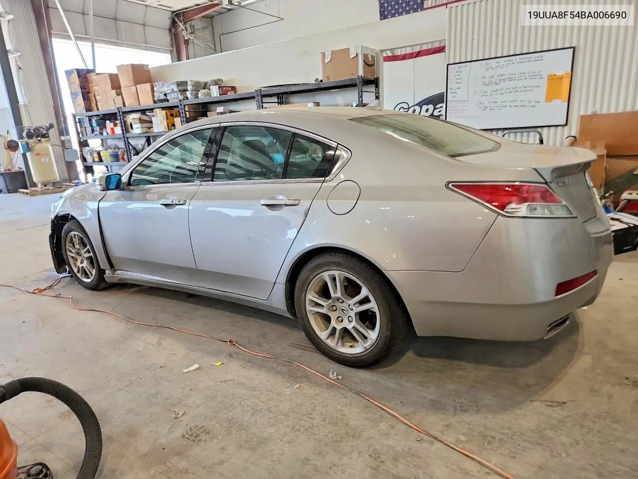 2011 Acura Tl VIN: 19UUA8F54BA006690 Lot: 58558456
