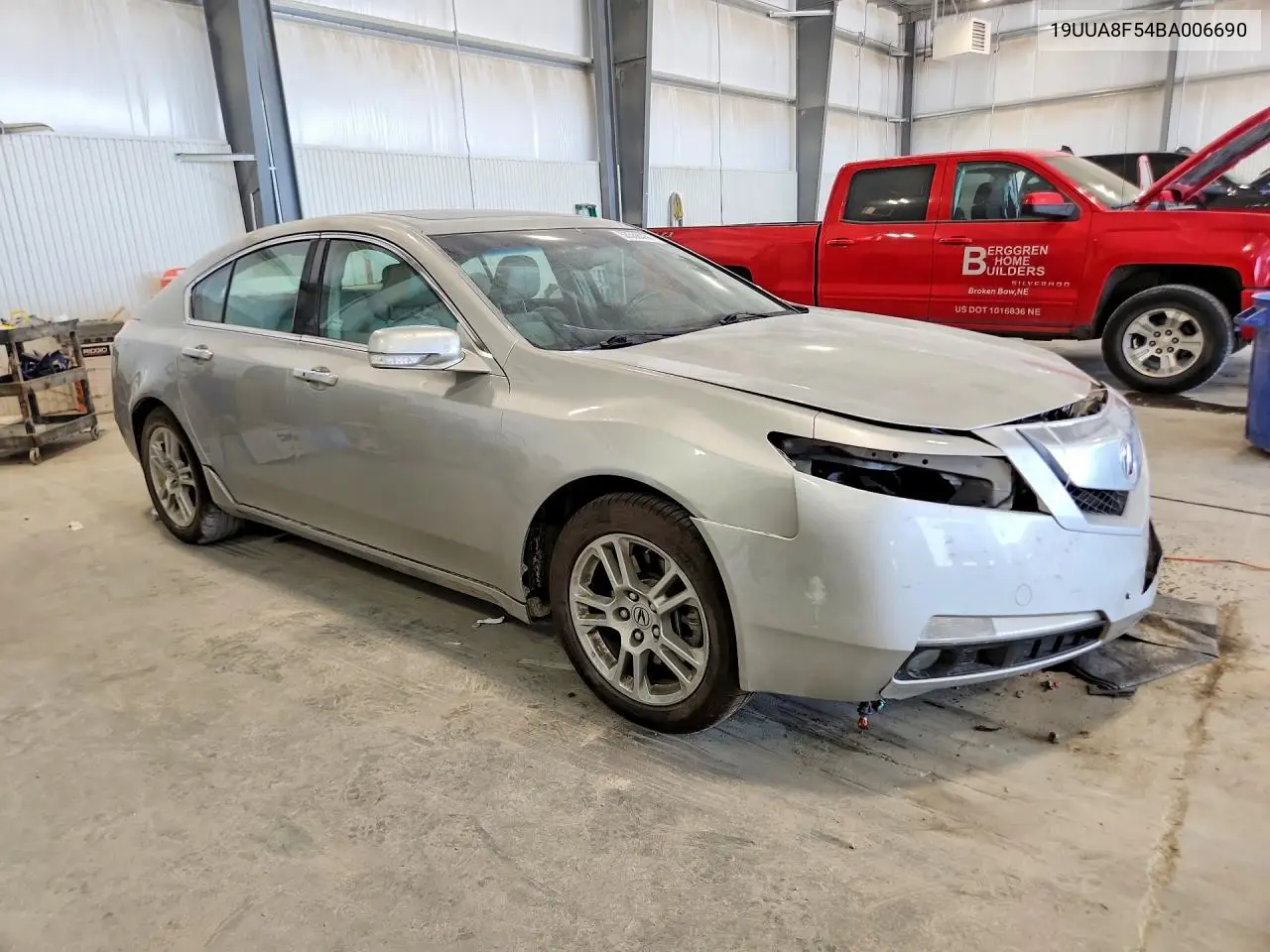 2011 Acura Tl VIN: 19UUA8F54BA006690 Lot: 58558456