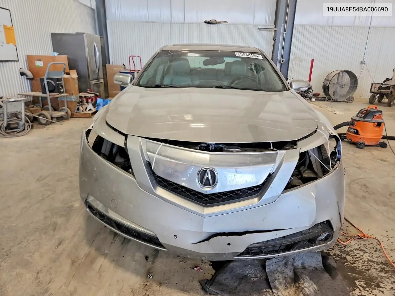 2011 Acura Tl VIN: 19UUA8F54BA006690 Lot: 58558456