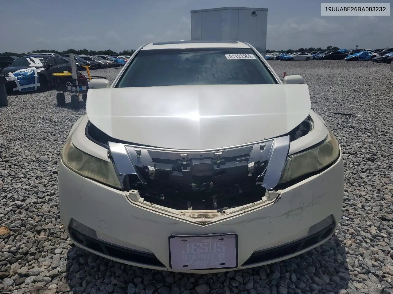 2011 Acura Tl VIN: 19UUA8F26BA003232 Lot: 61123566